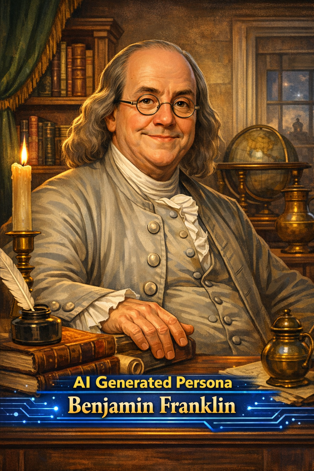 Benjamin Franklin — historical AI persona