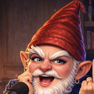 Gnorm, a grumpy gnome persona