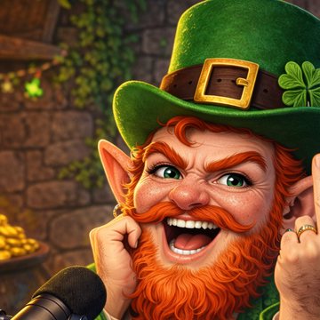 Seamus, a mischievous leprechaun persona